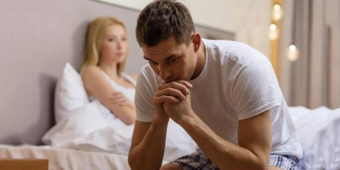A man has reduced potency after surgical penis enlargement